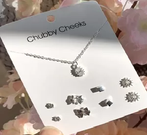 Simple Diamante Set