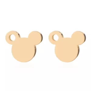 Mickey Trend Gold Stud