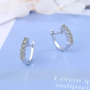 Sterling Silver Minimalistic Hoop Earrings